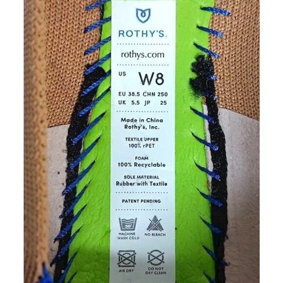 Rothy's The Point Amber Knit Ballet Flats 8 - Picture 10 of 14